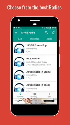 K-POP Radio android App screenshot 9